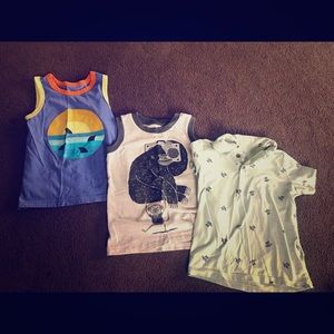 3 tops for boys